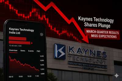 Kaynes Technology shares plunge 19% after March-quarter results miss expectations