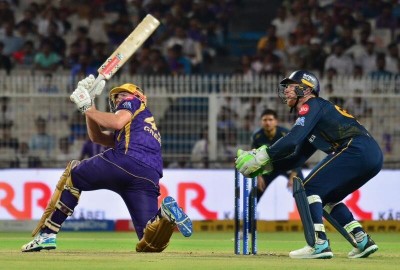 In Images: Eden Gardens comes alive as KKR face Gujarat Titans in Kolkata