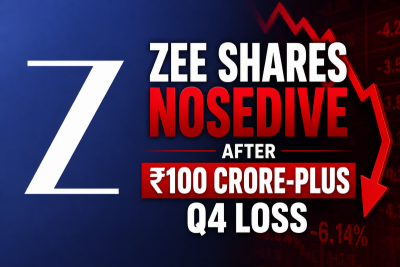 Zee Entertainment shares nosedive after ₹100 crore-plus Q4 loss