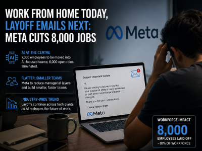 'Work from home today': Then Meta employees began getting layoff emails