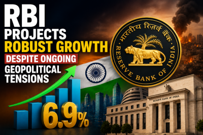 India to grow at 6.9% in FY27 despite West Asia conflict: RBI