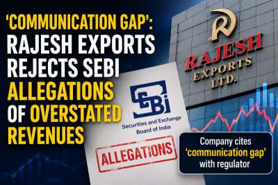 'Communication gap': Rajesh Exports rejects SEBI allegations, says revenues were not overstated