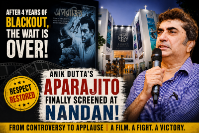 From blackout to screening: Late Anik Dutta's 'respect restored' as Aparajito finally reaches Nandan