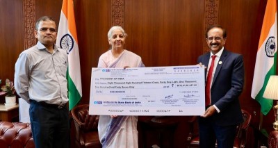 SBI's record profit bonanza! Govt receives ₹8,813 crore dividend