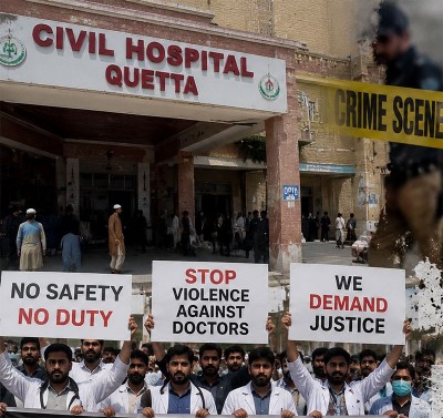 Shocking acid attack on young doctor inside Pakistan hospital sparks nationwide outrage