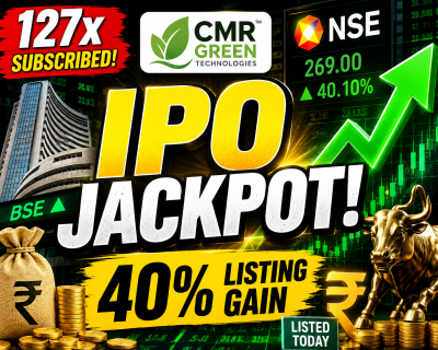 127x subscribed, 40% listing pop! CMR Green delivers IPO jackpot