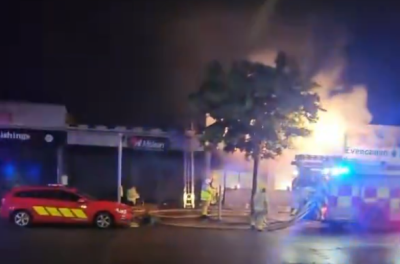 Indian families fear for safety as Belfast riots turn violent, store set on fire