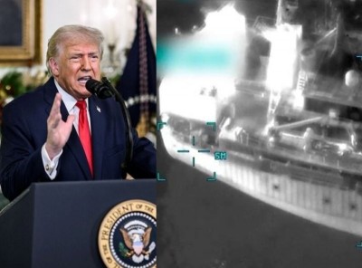Trump accuses Iran of drone attack on Indian ships, calls it 'totally unacceptable'