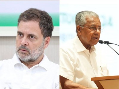 INDIA bloc unity in trouble? Rahul Gandhi’s ‘won’t hug Pinarayi’ remark triggers row, CPM hits back