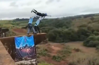 Brazilian woman dies in bungee jump horror after staff 'forgot' to attach safety rope