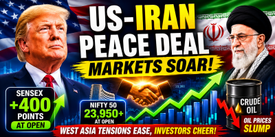 US-Iran ceasefire fuels third-day market rally, Sensex jumps 400 points at open
