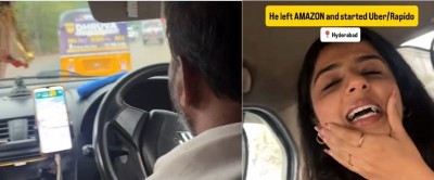 Viral Video: Ex-Amazon employee quits job to become Uber driver, internet praises his passion
