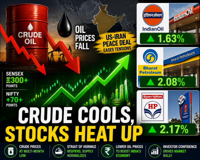 HPCL, BPCL, IOC rally as US-Iran peace deal sends oil prices lower