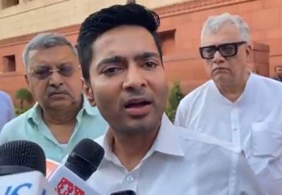 TMC seeks disqualification of 20 rebel MPs, Abhishek says 'membership should go'