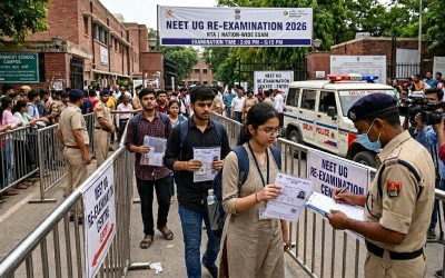 Nagpur student shocked as NTA allots Abu Dhabi exam centre for NEET UG re-test