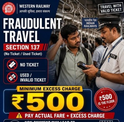 Indian Railways hikes fine for ticketless travel to Rs. 500 — New rule from June 20