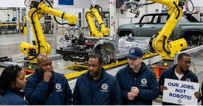1,000 jobs gone, 50 robots arrive: GM's factory move sparks fury
