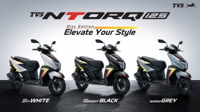 TVS unveils fresh NTORQ lineup with bold new features and styling