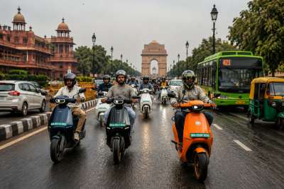 EV stocks jump as Delhi unveils game-changing electric vehicle policy