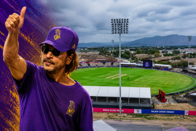 Shah Rukh Khan's Knight Riders create history with first global cricket stadium in Los Angeles