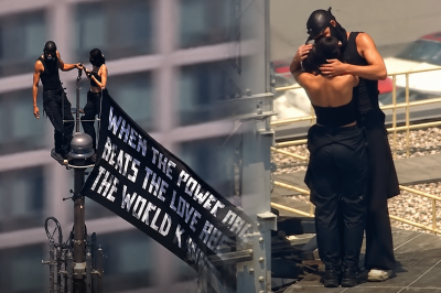 Love conquers heights, not the law: Empire State proposal ends in arrest