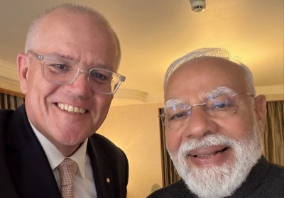 'He asked how my Indian cooking was progressing': Scott Morrison after meeting PM Modi