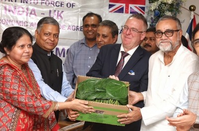 In Images: Kolkata flags off its first jewellery export consignment to the UK under the India-UK CETA