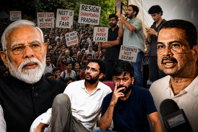 NEET protest: Centre invites CJP for talks; protesters stick to Jantar Mantar or neutral venue demand