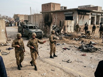 Suicide attack on Pakistan checkpost kills 15, army says 12 militants eliminated in retaliation