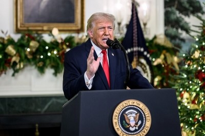 'We'll hit them hard': Trump threatens Iran after missile attack on US forces