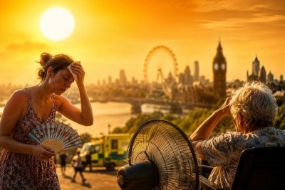 UK heatwave shocker: Britain records fifth-hottest day ever at 38.1°C