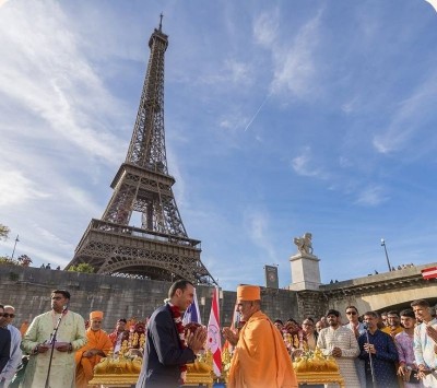 MEA distances itself from Eiffel Tower-BAPS row, says dispute is ‘between entities concerned’