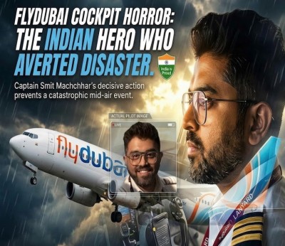Smit Machchhar: Bleeding on the Cockpit Floor, the Indian Captain Opened the Door That Saved 174 Lives
