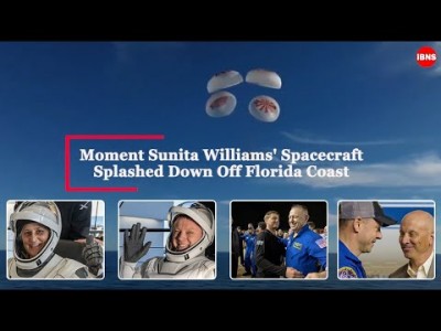 Sunita Williams, Butch Wilmore return after 286 days in space