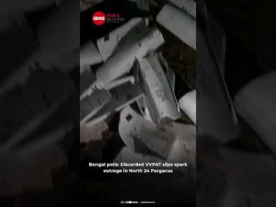 Bengal polls: Discarded VVPAT slips spark outrage in North 24 Parganas