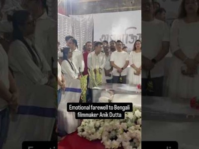 Final tributes to Anik Dutta