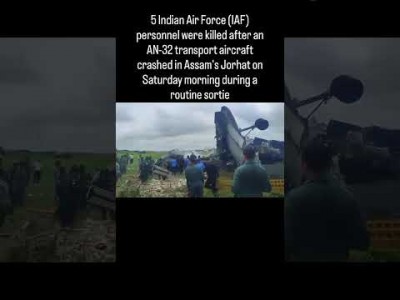 5 IAF personnel killed after AN-32 transport aircraft crashed in Assam's Jorhat
